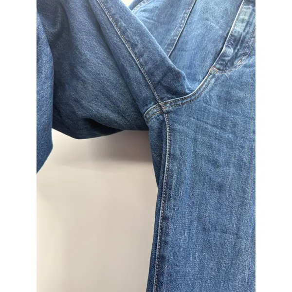 Universal Threads High Rise Wide Leg Jeans Womens 10‎ Long Medium Wash Utility - Image 3