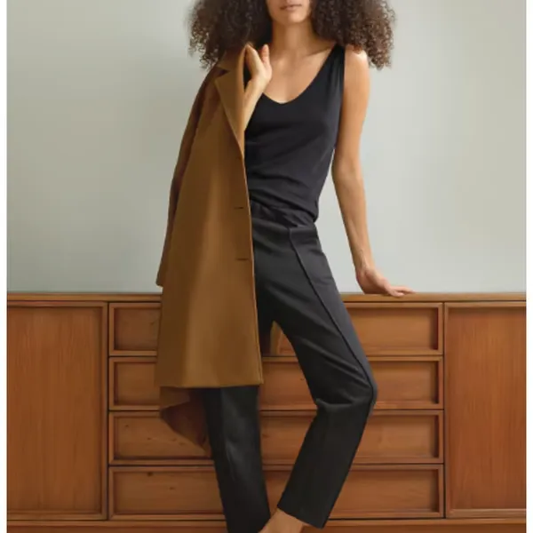 NEW Everlane Sz‎ XS The Dream Pant Black Office Work Career Corporate - Image 16