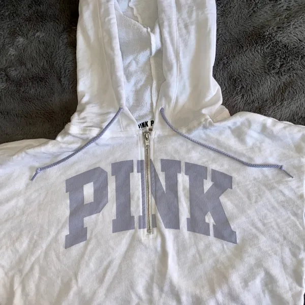 PINK Victoria’s Secret Vintage Cropped Quarter Zip - Image 4