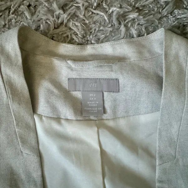 H&M Linen Blazer - Image 4