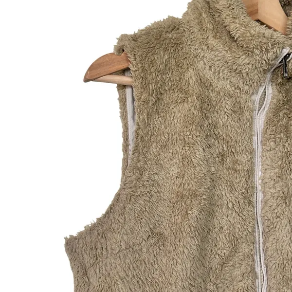 Patagonia Los Gatos Fleece Vest M Full Zip El Cap Khaki women’s - Image 10