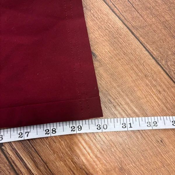 FIGS Scrub Pants Womens XS Burgundy Straight Leg Medical Hospital Nurse TW2000R - Image 8