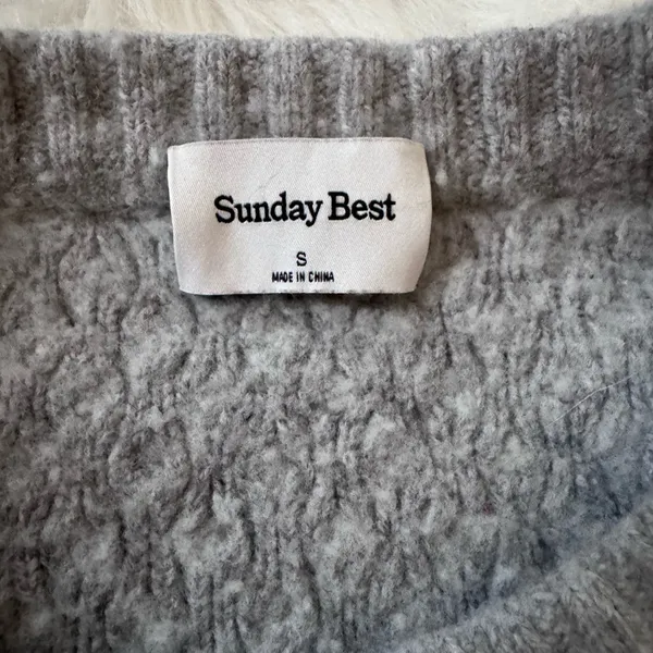 Aritzia Sunday Best Peggy Cropped Sweater - Image 5