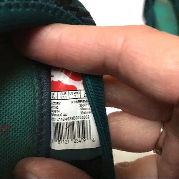 Puma Sport Lifestyle teal & black foldable flats 7‎ - Image 8