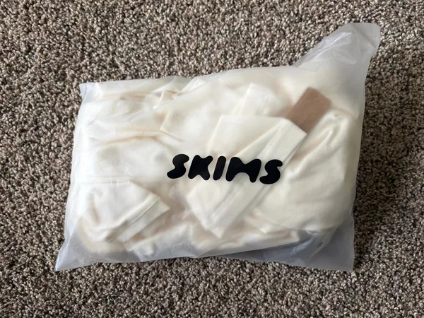 Skims long sleeve plunge top  - Image 2