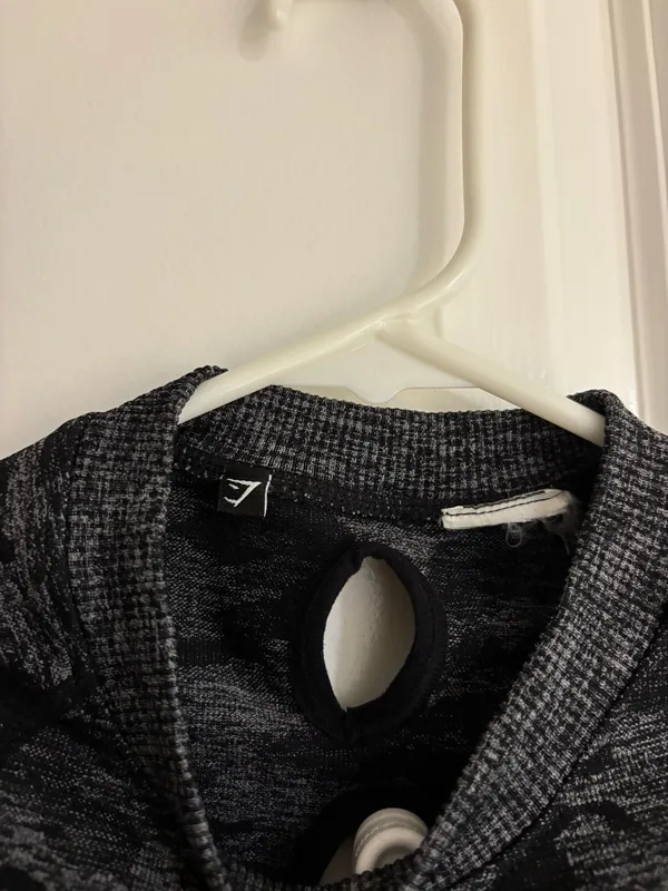 Gymshark Top Long Sleeve Crop Seamless - Image 4