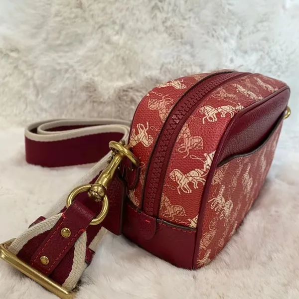 coach Lunar New Year Camera Bag 16 With Horse And Carriage Print 88505 - Image 5