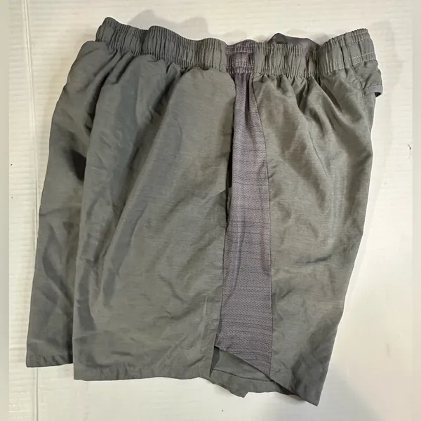 Nike Dri-Fit Gray Workout Running Short with Inner Panty Women Size Small‎ - Image 5