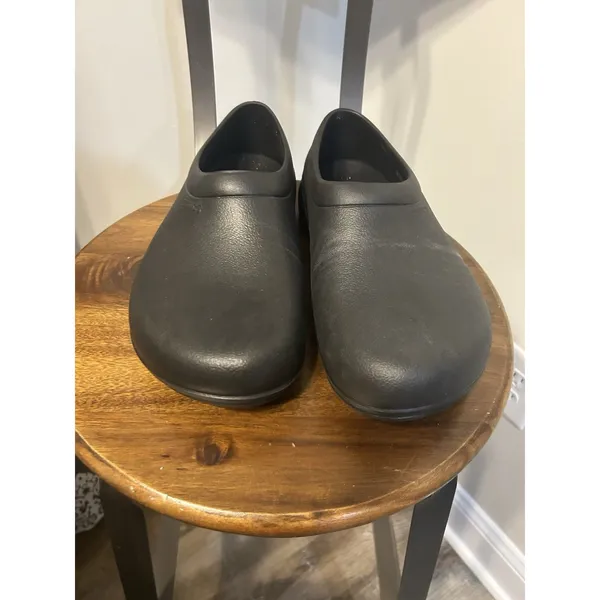 Crocs Dual Comfort Lock Slip On Slip Resistant Clog Black Women 10 Men 8 Unisex - Image 2