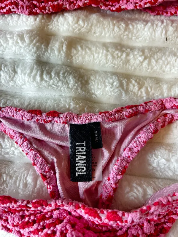 Triangl Bikini Set Pink - Image 3