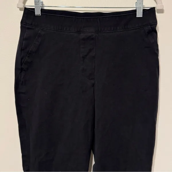 Spanx The Perfect Pant Black Size Medium Bootcut Stretchy Cropped Flare Pants - Image 4