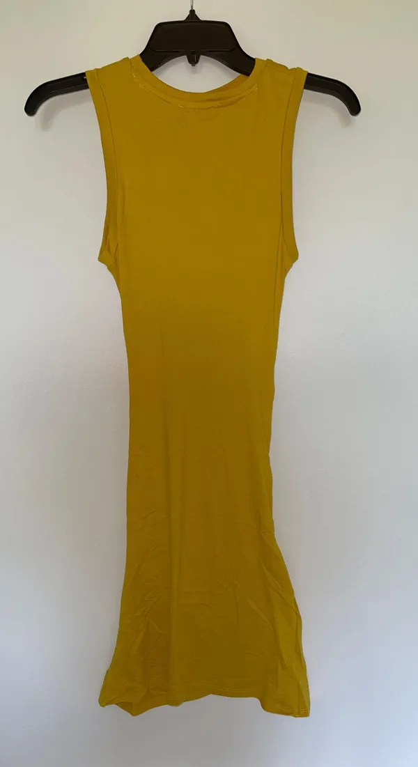 Yellow Bodycon Dress - Image 2