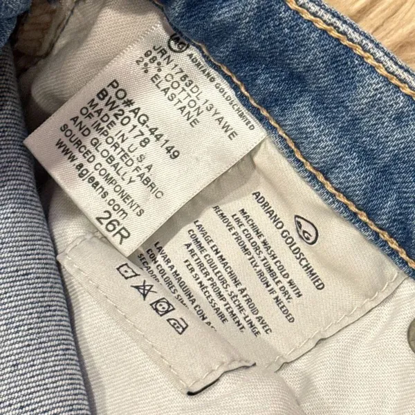 AG Adriano Goldschmied the Isabelle jeans size 26 - Image 4