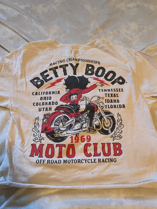 Betty Boop Crop Top - Image 2