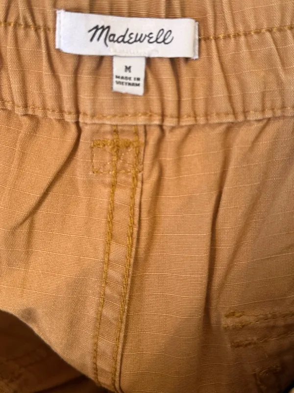 Madewell Cotton Ripstop Pull-On‎ Straight Cargo Pants - Image 4