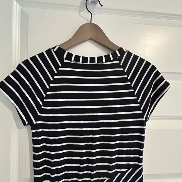 Athleta Maxi Dress Navy White Size XS - Image 11