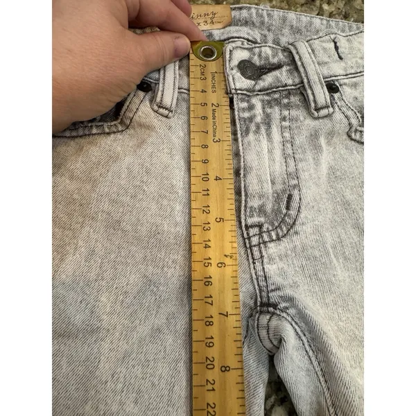 Ralph‎ Lauren Denim And Supply Gray Stone Wash Skinny Jeans Size 24 By 34 - Image 8