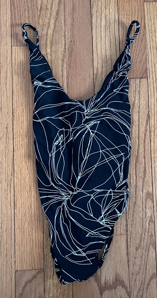 Mar Brazil NWT Sexy Black Reversible One Piece Swimsuit - Image 3