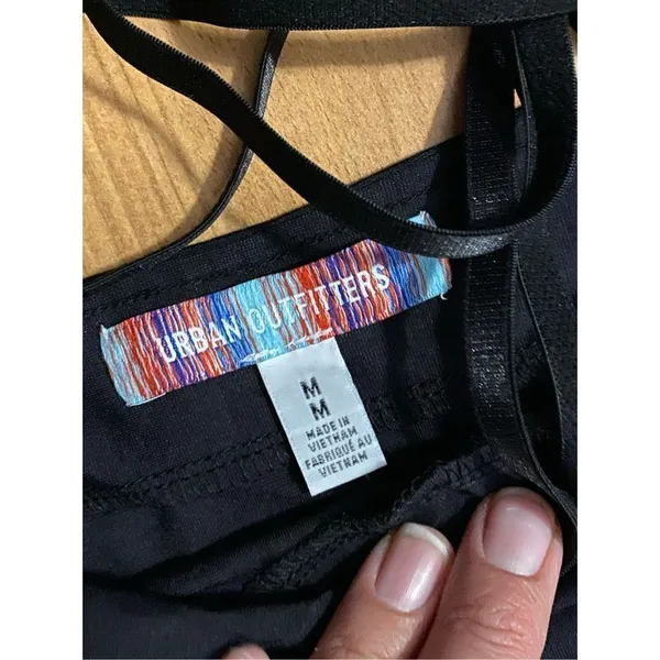Urban Outfitters Black Halter Top Size Medium NWT - Image 3