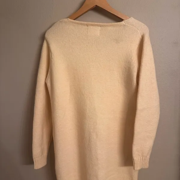 J‎ CREW Made In Casual Heaven Wool Blend Dress - Image 3