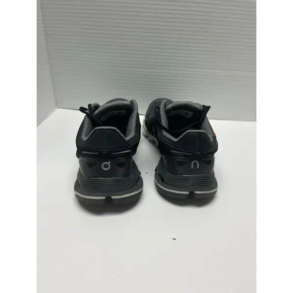 ON Women's Cloudflyer Running Sneaker Shoes Black White Size 6 Medium - Image 2