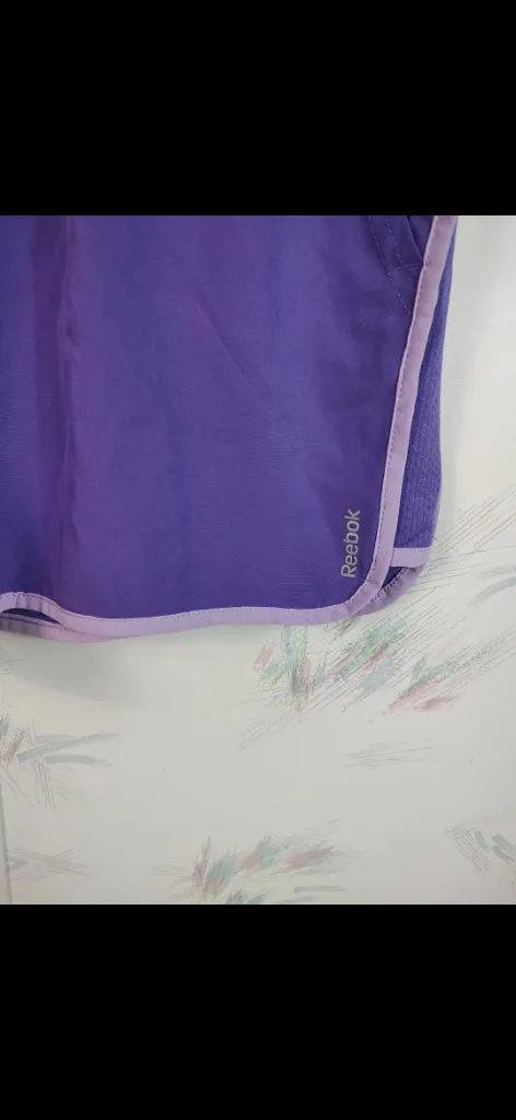 Reebok Purple Athletic Shorts - Image 4
