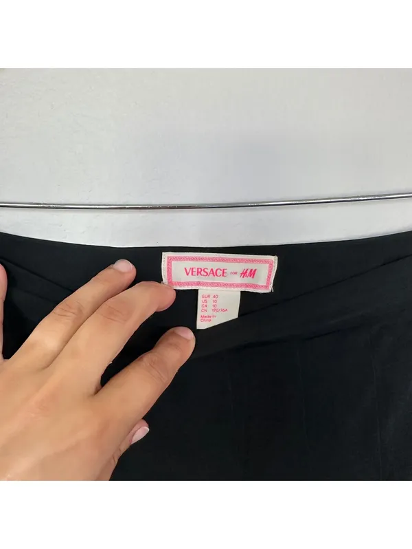 Versaxe X H&M Pleated Miniskirt Size US 10 - Image 4
