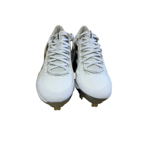 Adidas PureHustle 2 Softball Cleats Women's 7 NWT White Performance Shoes - Image 4