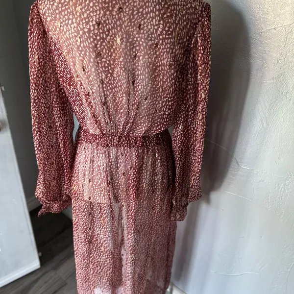 Express wine Lace cardigan - Image 5