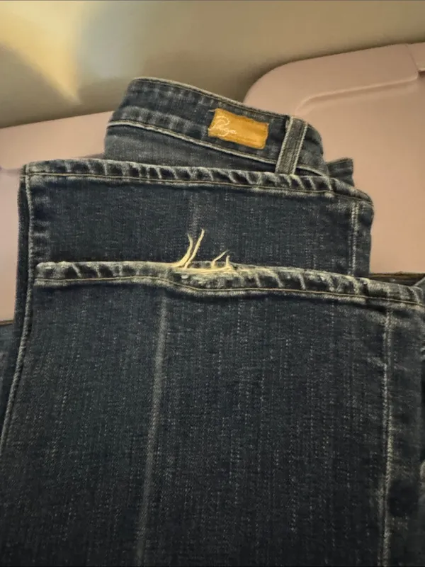 Paige Laurel Canyon Bootcut‎ Jeans Women’s 26 Medium Wash Stretch USA - Image 6