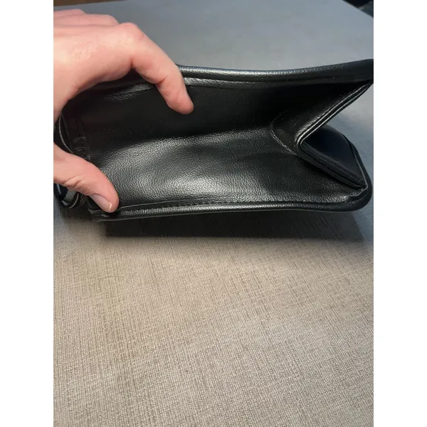 Steve Madden Crossbody Bag Womens Small Black Logo Strap Pouch Set Shoulder - Image 6
