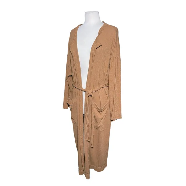 FREE PEOPLE BEACH Women’s Boho Coastal Cooper Belted Pocket Duster - Image 3