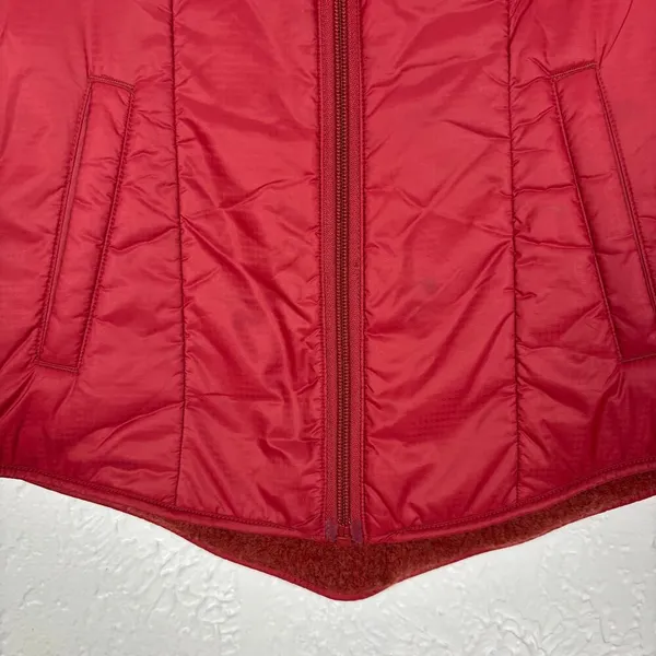 SmartWool Women's Anchor Line Reversible Sherpa Vest in Masala Size XS - Image 4