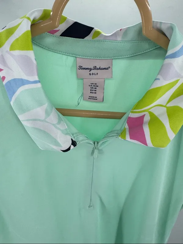 Tommy Bahama Golf Mint Green Short Sleeve Top & matching skirt set M activewear - Image 8