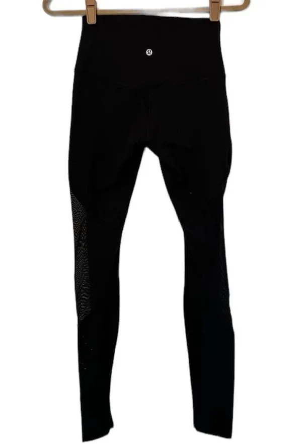 Lululemon Mesh Detail 7/8 Tights - Image 2