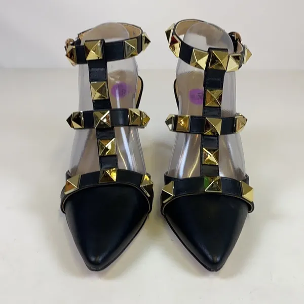 Nicole Miller NY Women’s Studded‎ Heel with Strap A9 - Image 3