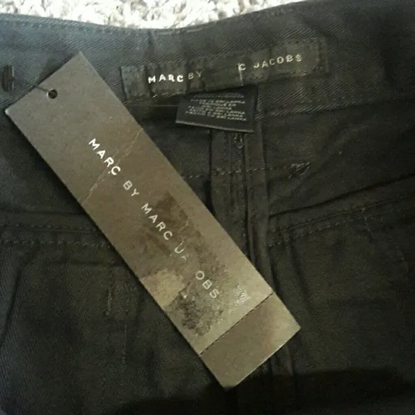 Marc by Marc Jacobs Shorts Black NWT $218 Patch Pocket 4 v6x - Image 3