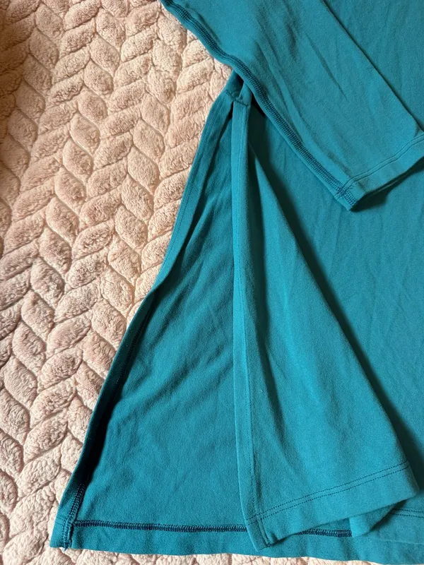 Lululemon Teal Blue Hit Unwind Long Sleeve Top - Image 6