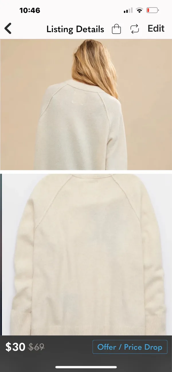 Aerie Unreal Sweater with Star - Image 2