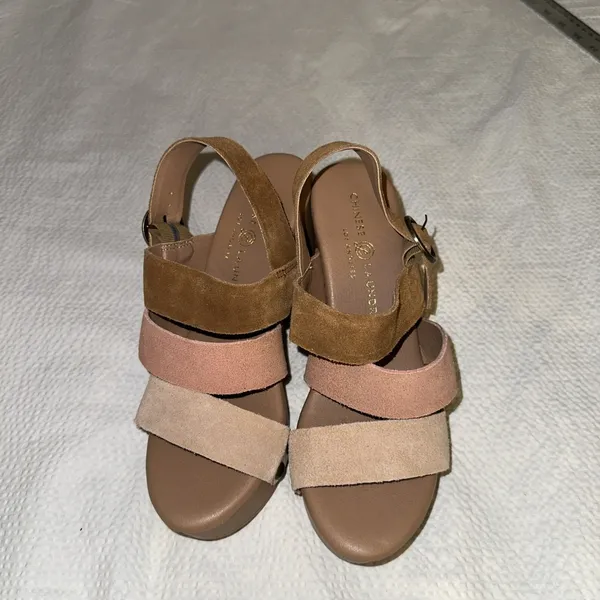 Chinese laundry Suede Sandals Sz 6 - Image 2