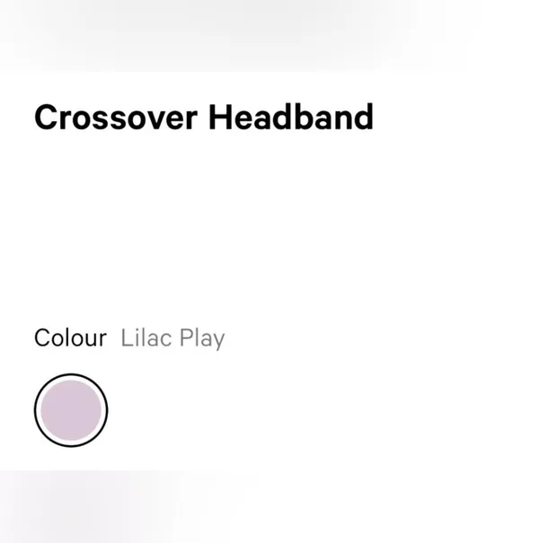 Lululemon Crossover Headband Lilac Play - Image 5