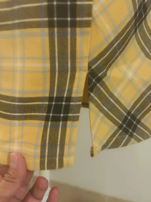 Forever 21 yellow Plaid mini Dress Clueless Cher - Image 5