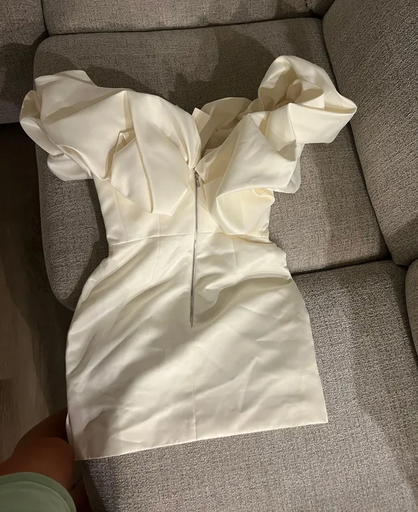Post Meridiem Meringue Mini Dress - Image 4