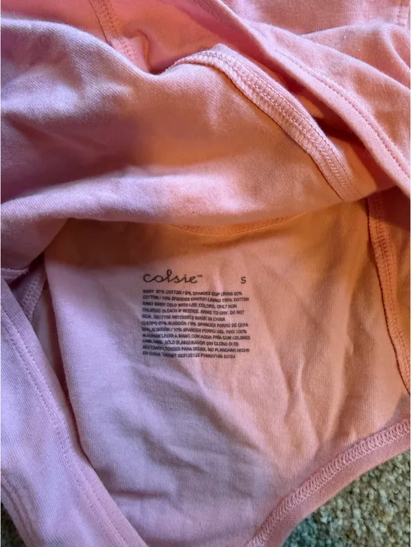 Colsie Target Balletcore Pink Bodysuit - Image 4