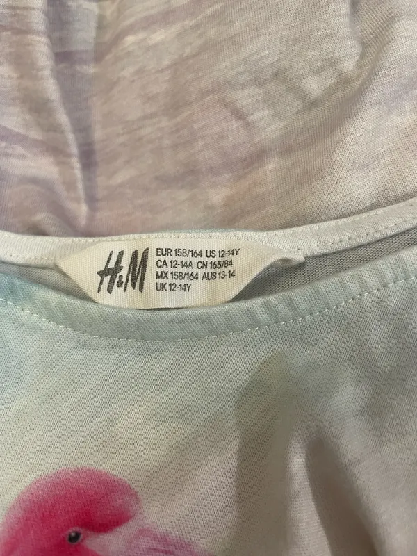 H&M Flamingo Top (12-14Y) Girls - Image 3