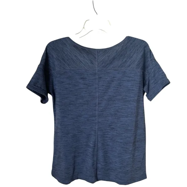 KUHL Small Lin‎ Shurt Blue Black Shirt Short Sleeve Outdoor Casual Weekend Top - Image 2