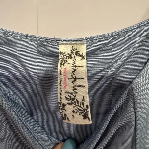 Blue corset style free people bra tank‎ - Image 3