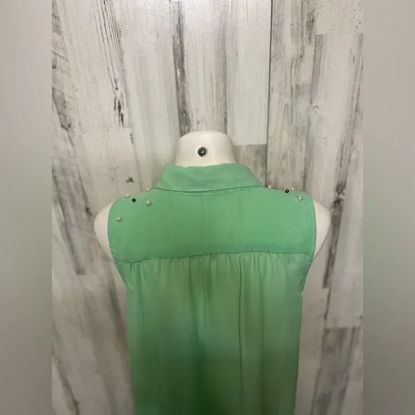 Green blouse Green Size L - Image 2