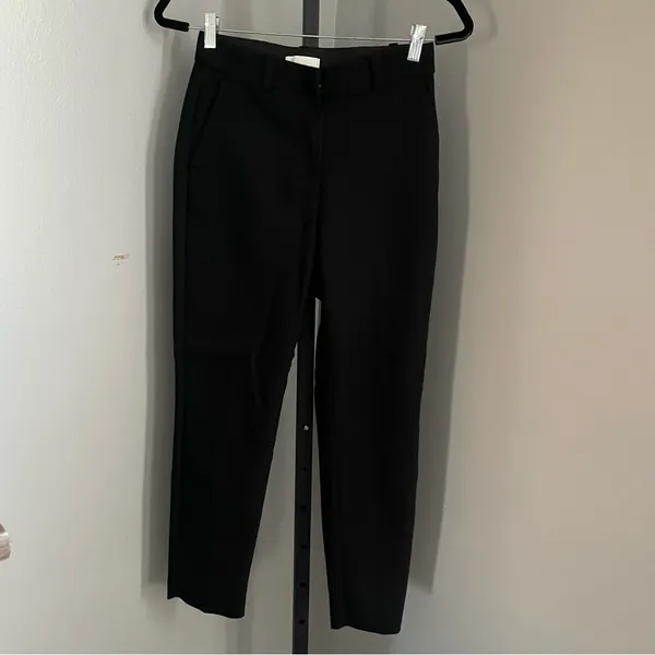 H&M Elastic Waist Slacks Regular Waist Ankle Length Size 4 - Image 2