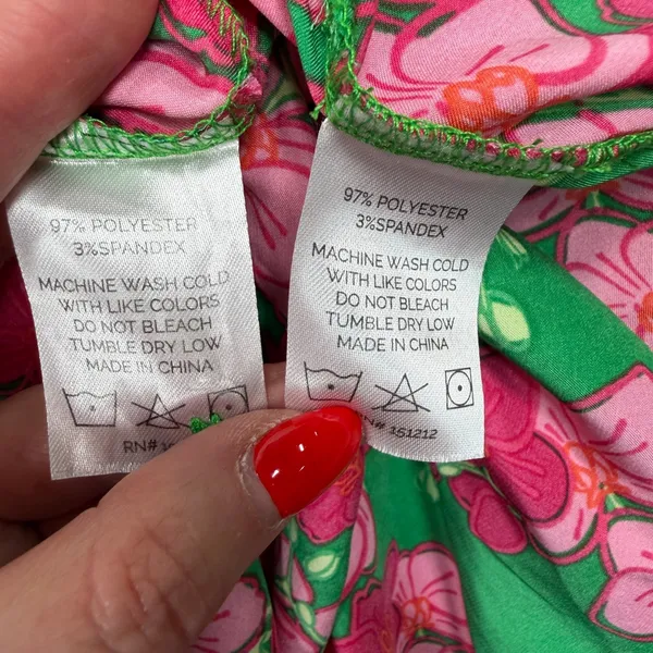 Mary Square XL Pajama Set Short Charlotte Satin Shorts Top Orchid Reverie Green - Image 11